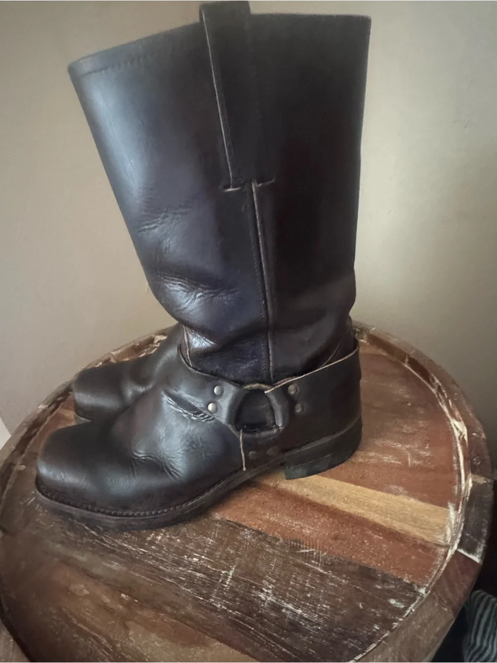 Frye durable leather